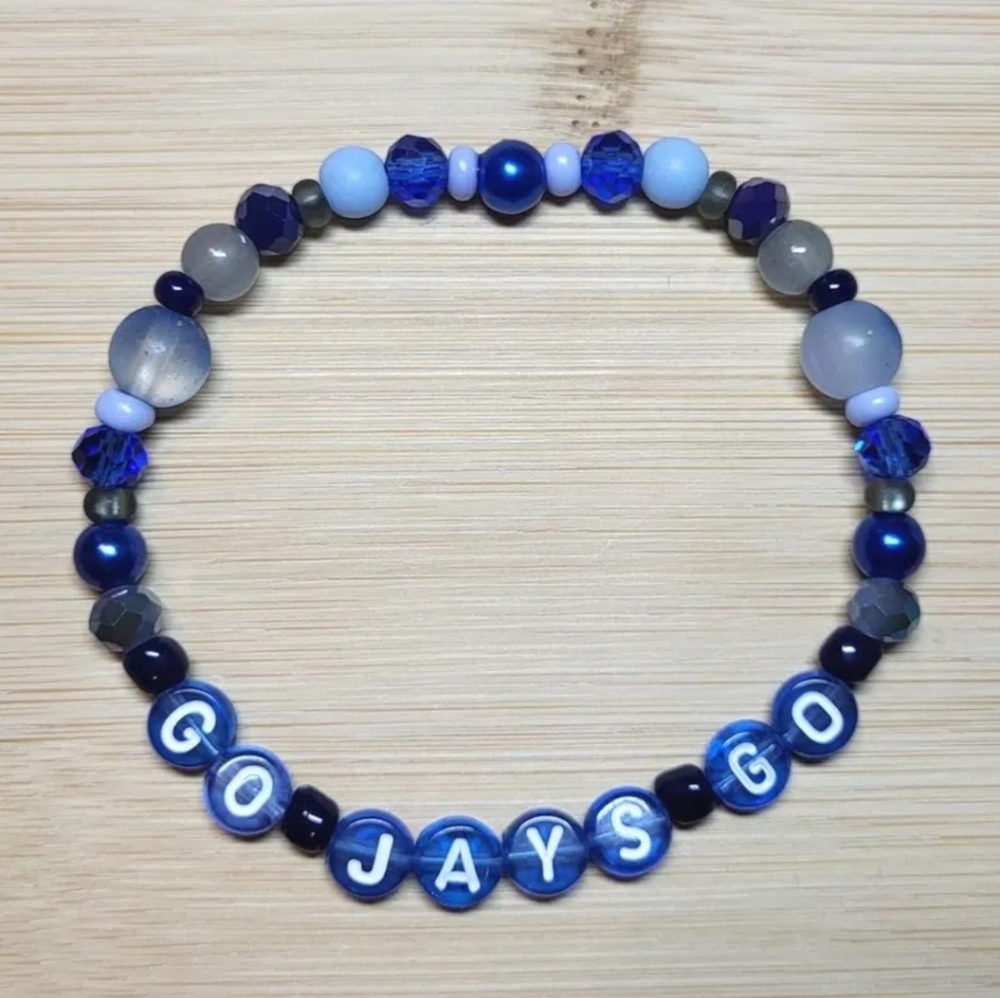 Blue Jays Fan Inspired Friendship Bracelet